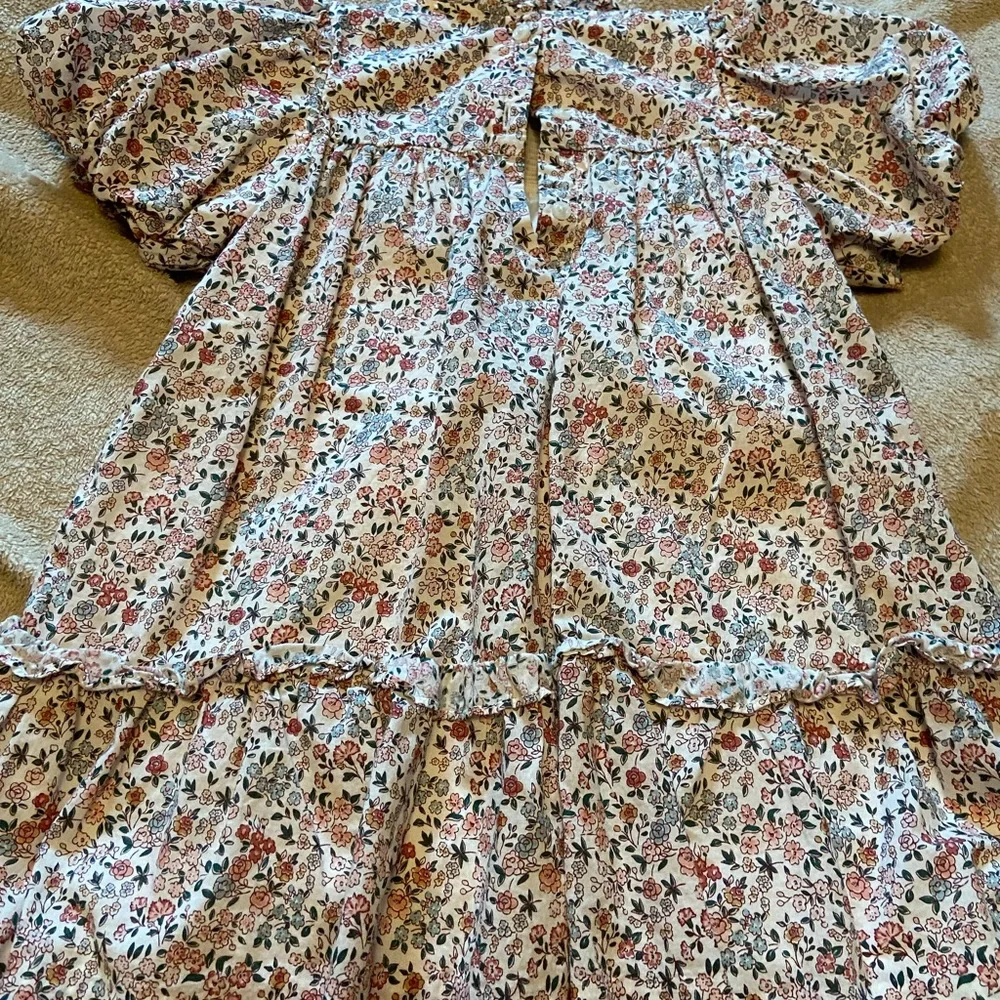 Janie and Jack Floral Print Dress - Picture 4 of 7